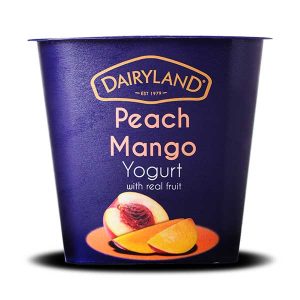 Dairyland Peach Mango yogurt
