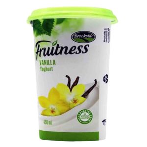 Brookside Fruitness Vanilla Yoghurt 450ml