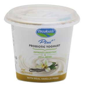 Brookside Real Vanilla Pods Probiotic Yoghurt 250g