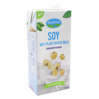 Brookside Soy Plant Based Milk - Unsweetened Brookside Soy Plant Based Milk Unsweetened