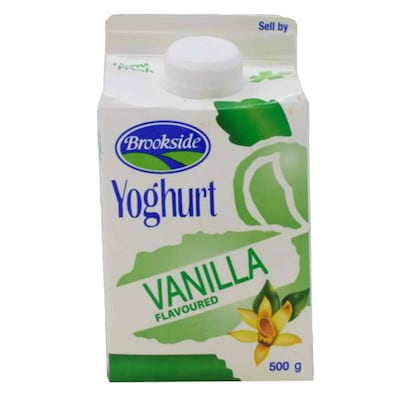 Brookside Vanilla Yoghurt 500ml Brookside Vanilla Yoghurt 500ml