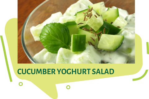 kenya cucumber yoghurt salad