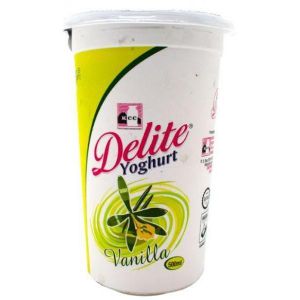 KCC Delite Vanilla Flavoured Yogurt Cup 500ml