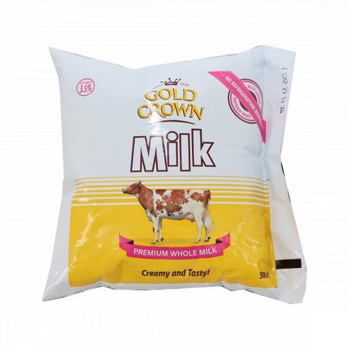 Kcc Gold Crown Fresh Milk Pouch 500Ml Kcc Gold Crown Fresh Milk Pouch 500Ml