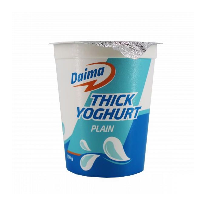 Daima Plain Yoghurt - 150ml Cup Daima Plain Yoghurt - 150ml Cup