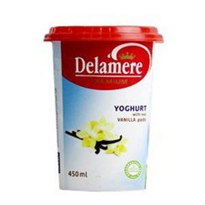 Delamere Premium Vanilla Yogurt 450ml