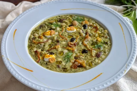Ash-e-jow Persian Soup