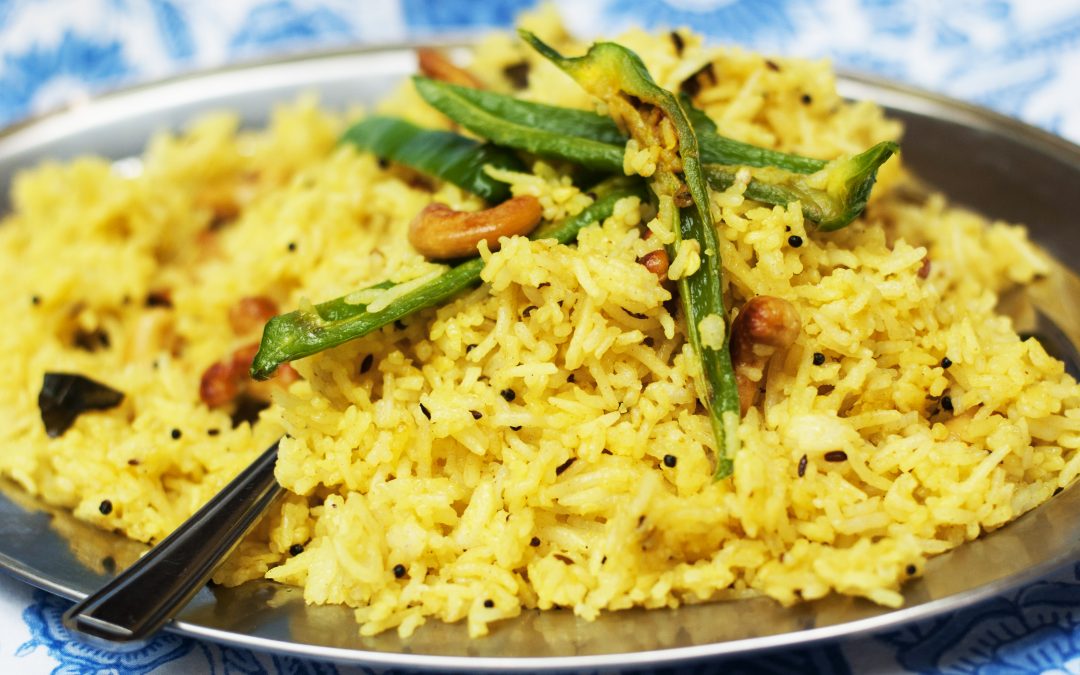 Asparagus Cashew Rice Pilaf