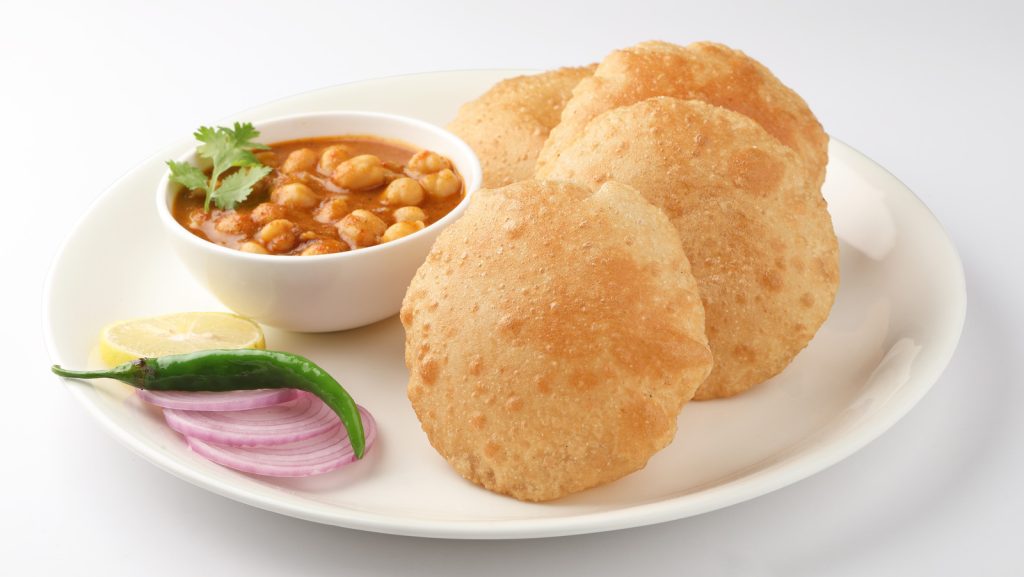 Bhature Fried Indian Bread