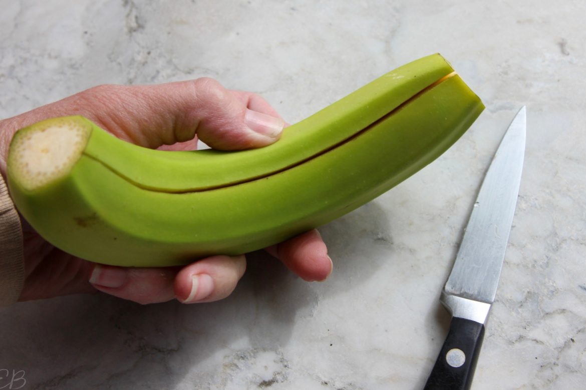 Stewed Green Bananas