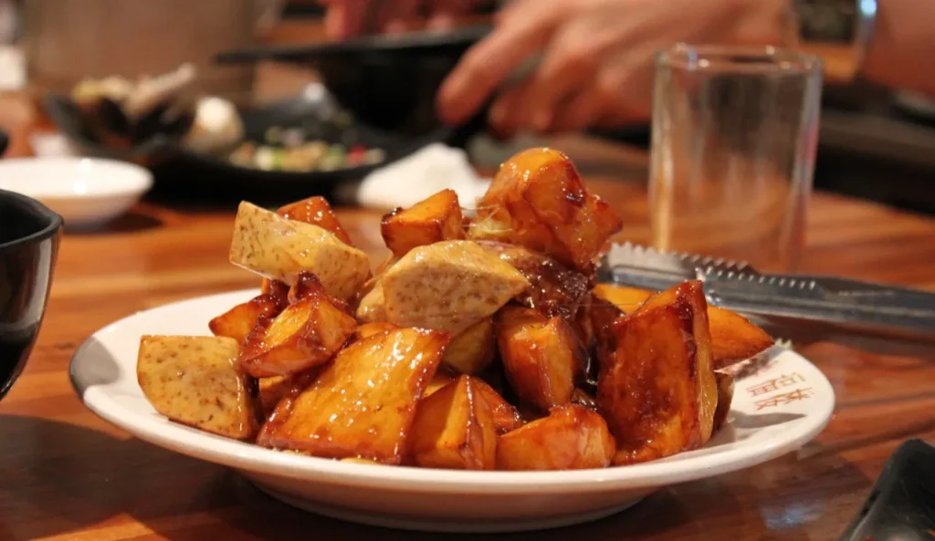 Stewed Potatoes Arrowroots