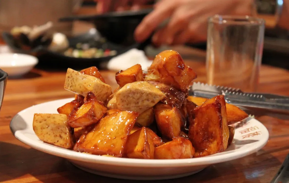 Stewed Potatoes Arrowroots