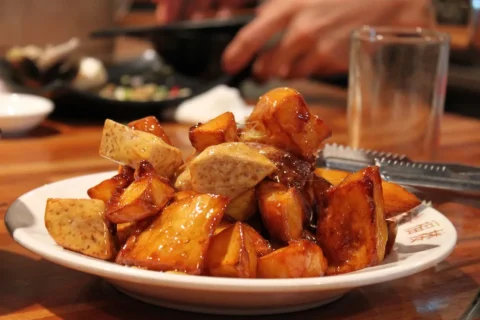 Stewed Potatoes Arrowroots
