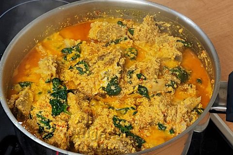 OKRA AND MELON EGUSI SOUP